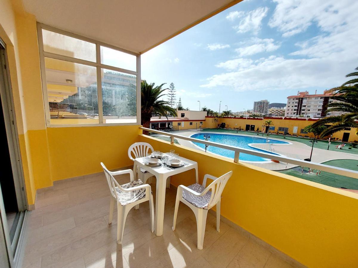 Sunny Cozy Nice Apartment Loscristianos Wifi,Pool Los Cristianos  Exterior photo